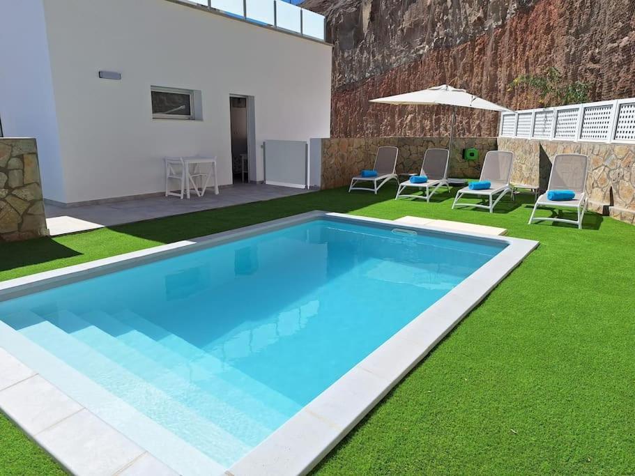 Malibu Mogan Secret Pool Villa - Piscina Privada Y Climatizada - Exclusive Heated Pool La Playa de Tauro Extérieur photo