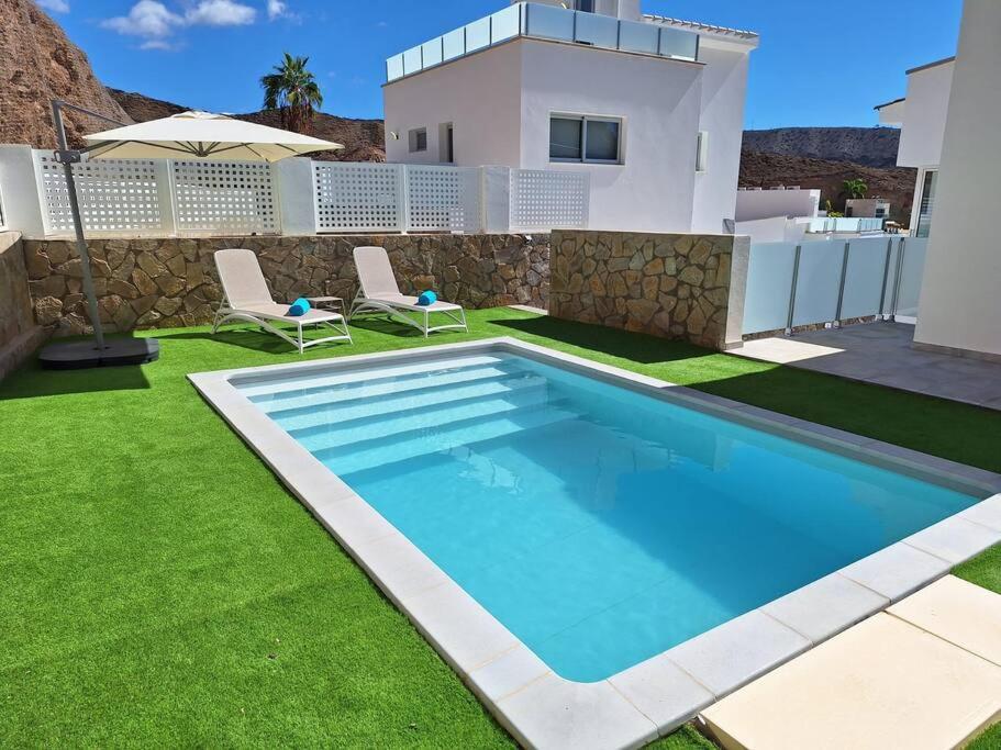 Malibu Mogan Secret Pool Villa - Piscina Privada Y Climatizada - Exclusive Heated Pool La Playa de Tauro Extérieur photo
