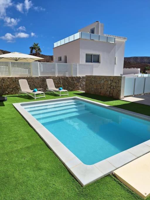 Malibu Mogan Secret Pool Villa - Piscina Privada Y Climatizada - Exclusive Heated Pool La Playa de Tauro Extérieur photo